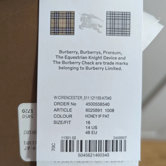 Burberry Trench Vest TB monogram - Picture 6 of 16